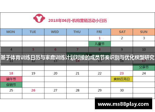 基于体育训练日历与家庭训练计划对接的成员节奏识别与优化模型研究